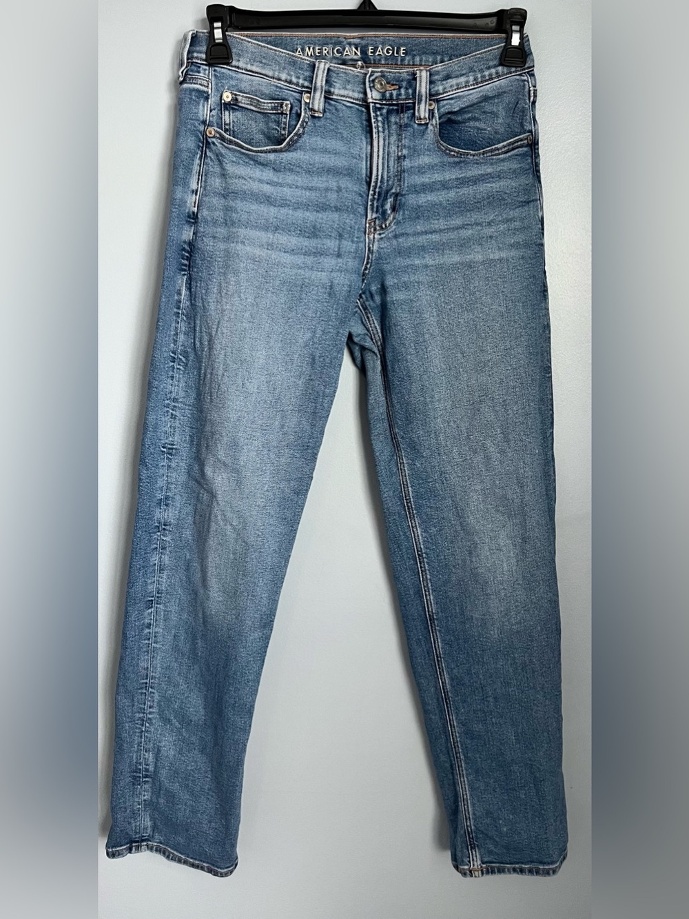 American Eagle Outfitters Straight Jeans - Light Wash Blue SZ 6